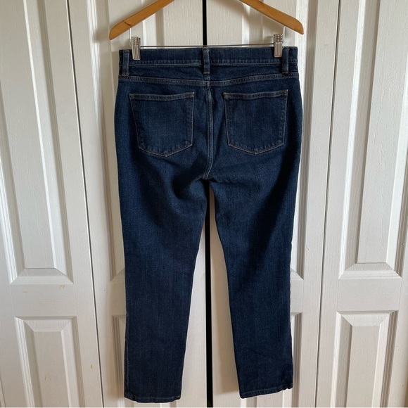 Lauren Ralph Lauren Skinny Jeans Women’s 8 Blue Mid Rise Ankle Zipper Pocket - Picture 7 of 14